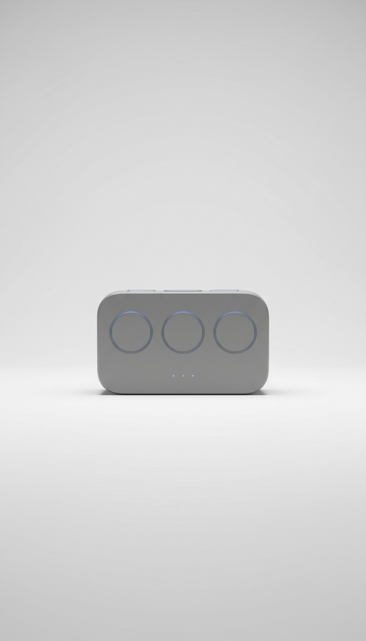 Compact Aluminum Wireless Charging Station