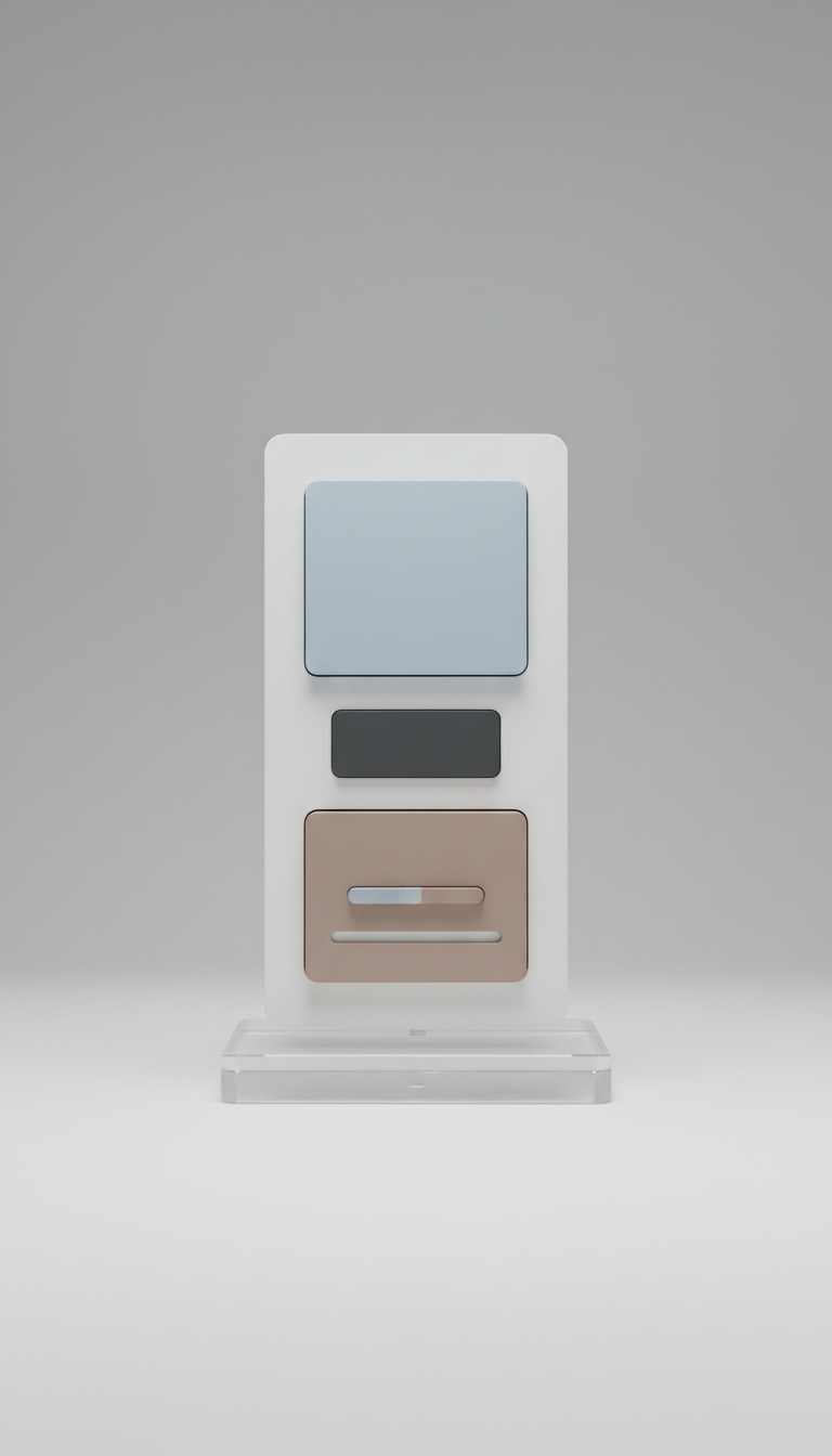 Multi-Platform Smart Light Switch with Glass Touch Panel