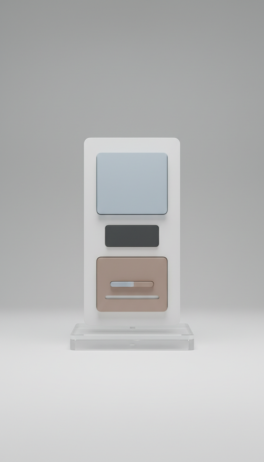 Multi-Platform Smart Light Switch with Glass Touch Panel